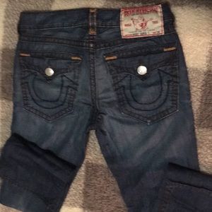 True Religion Ricky Super T 33” waist 34” length